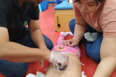 Kanu Kaushik demonstrating PIASTM for back muscles